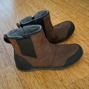 Sorel Men's Brown and Black Ankle Boots